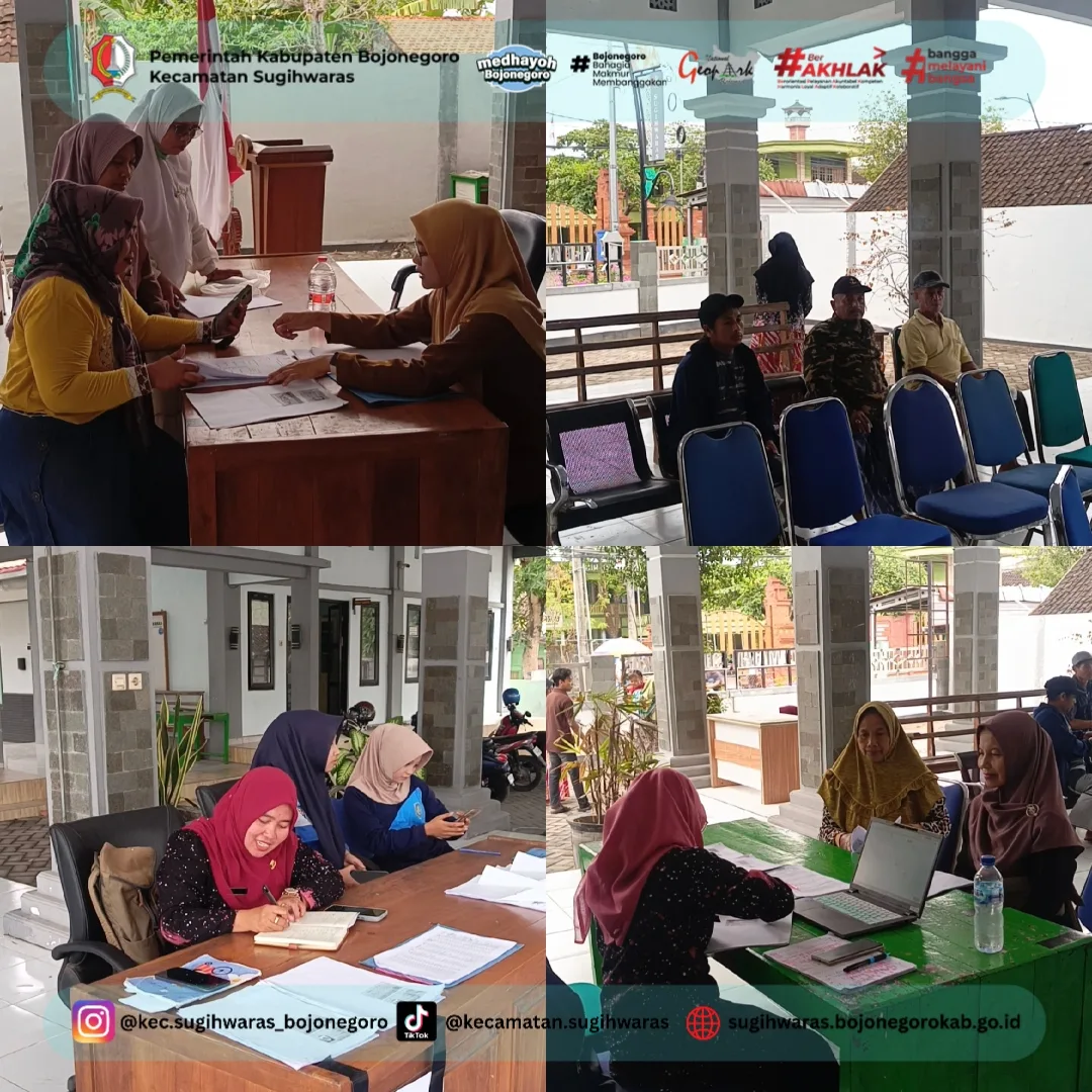 Penyaluran Insentif bagi pelaku agama se kecamatan sugihwaras