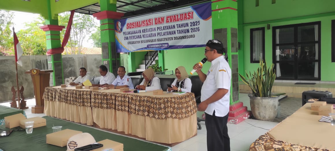 Sosialisasi dan Evaluasi Pelaksanaan Kegiatan Pelayanan Tahun 2025 Menuju Perencanaan Tahun 2026