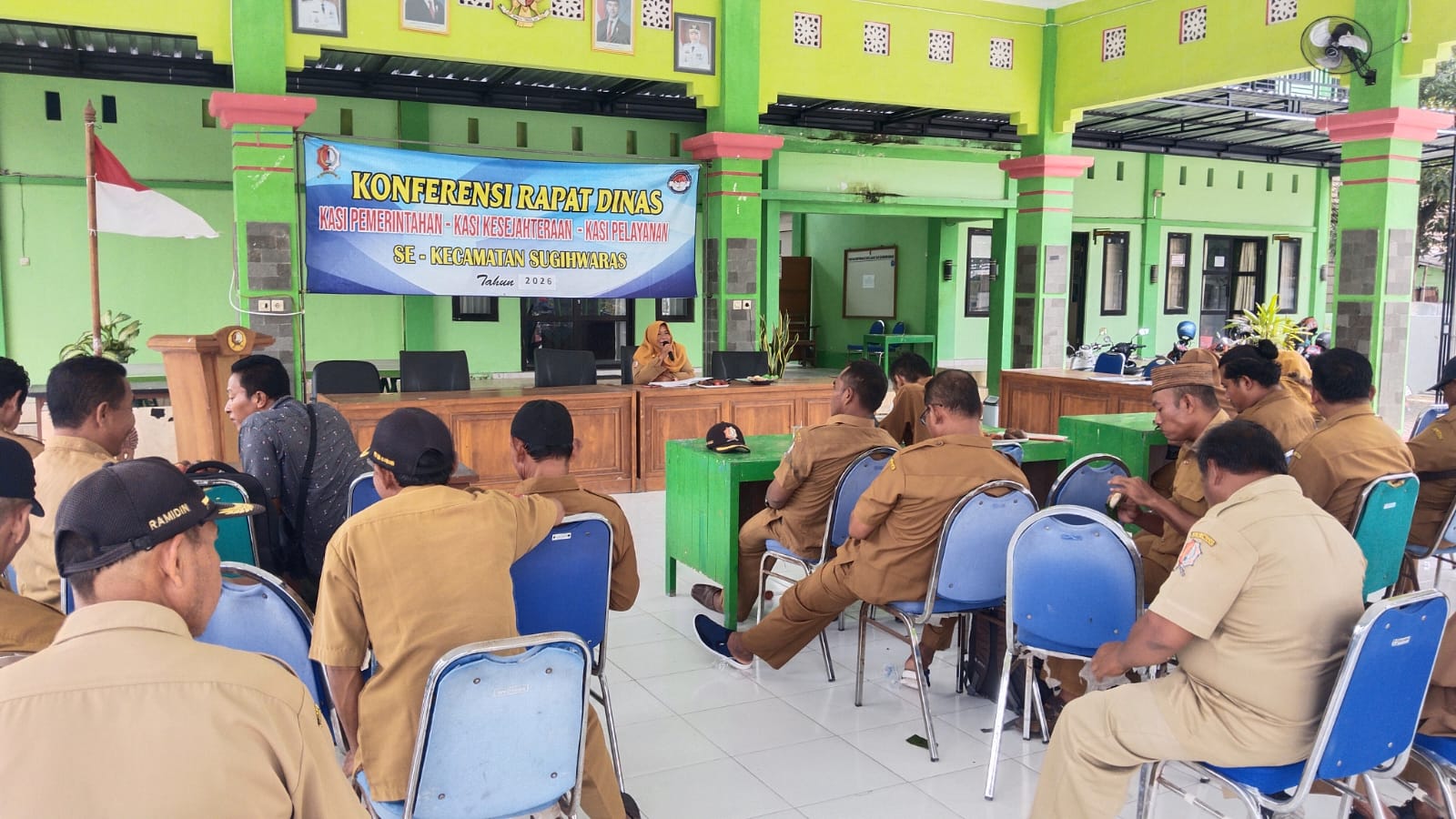 Konferensi kasi pemerintahan, kesejahteraan & pelayanan sekecamatan sugihwaras