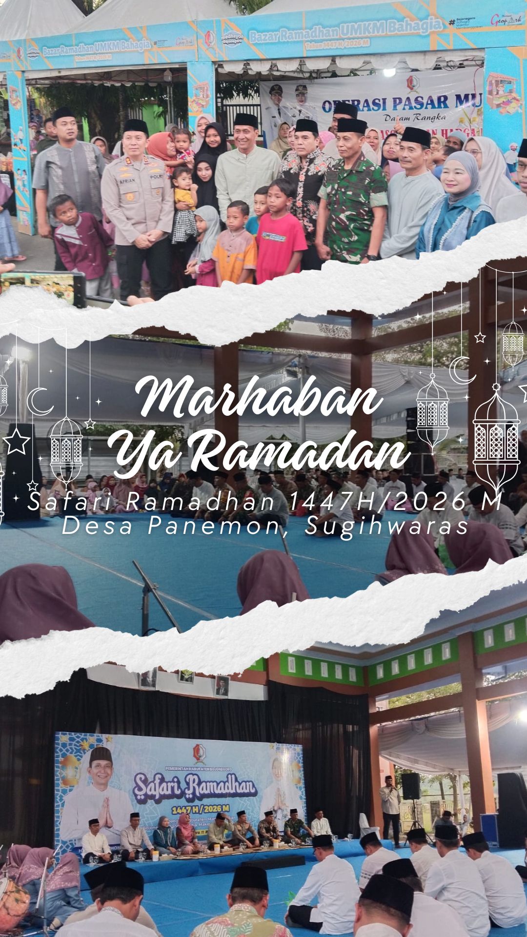 SAFARI RAMADHAN FORKOPIMDA DI KECAMATAN SUGIHWARAS