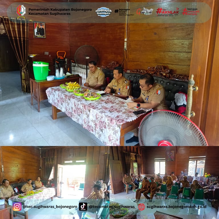 Kecamatan Sugihwaras Matangkan Program Gayatri dan Persiapan PORKAB 2026