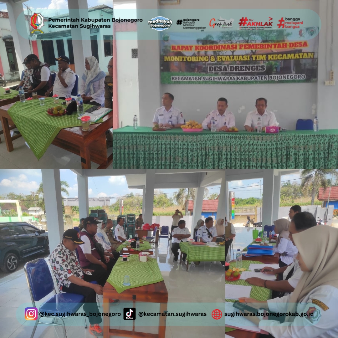 Monev APBDes Semester 1 2026: Desa Drenges Dorong Transparansi Anggaran