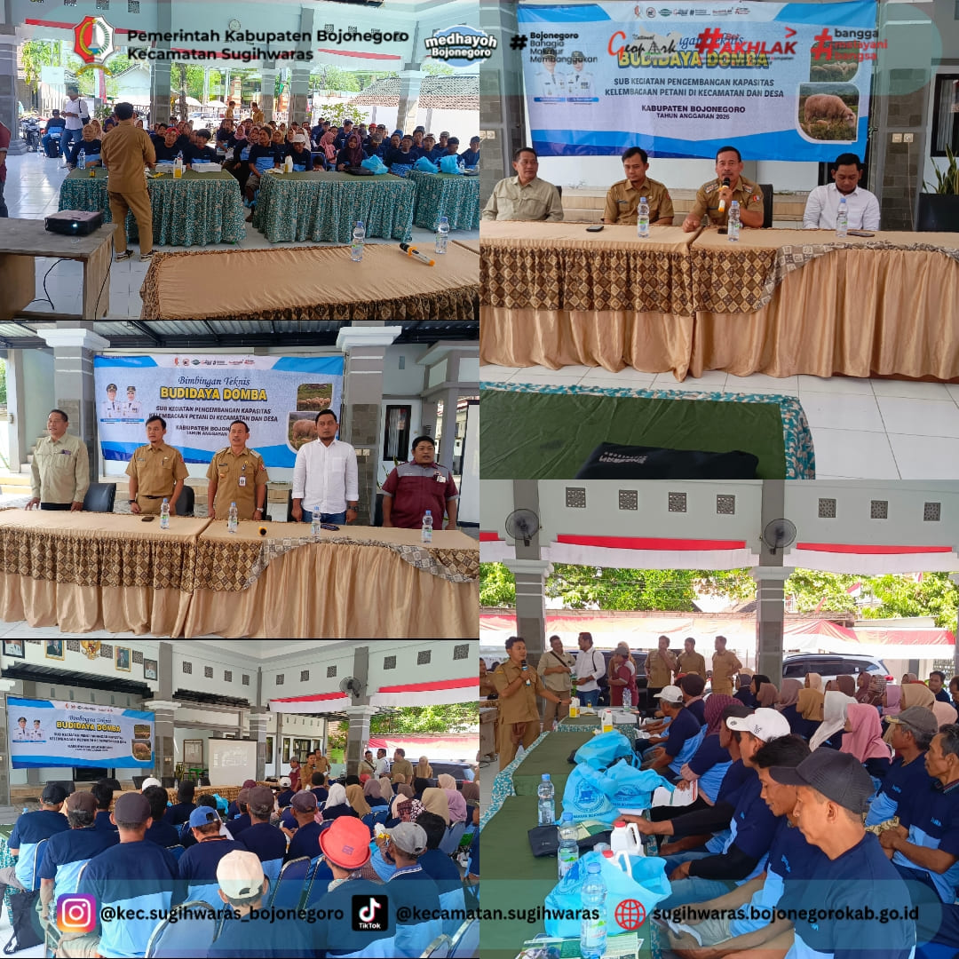 Bimtek Budidaya Domba di Kecamatan Sugihwaras: Tingkatkan Kapasitas dan Kemandirian Petani