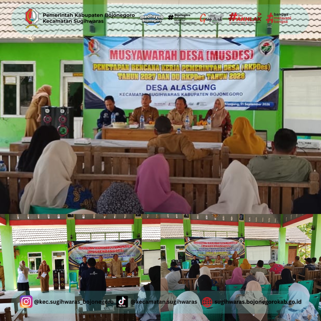 Matangkan Pembangunan 2027, Pemdes Alasgung Gelar Musrenbang Desa