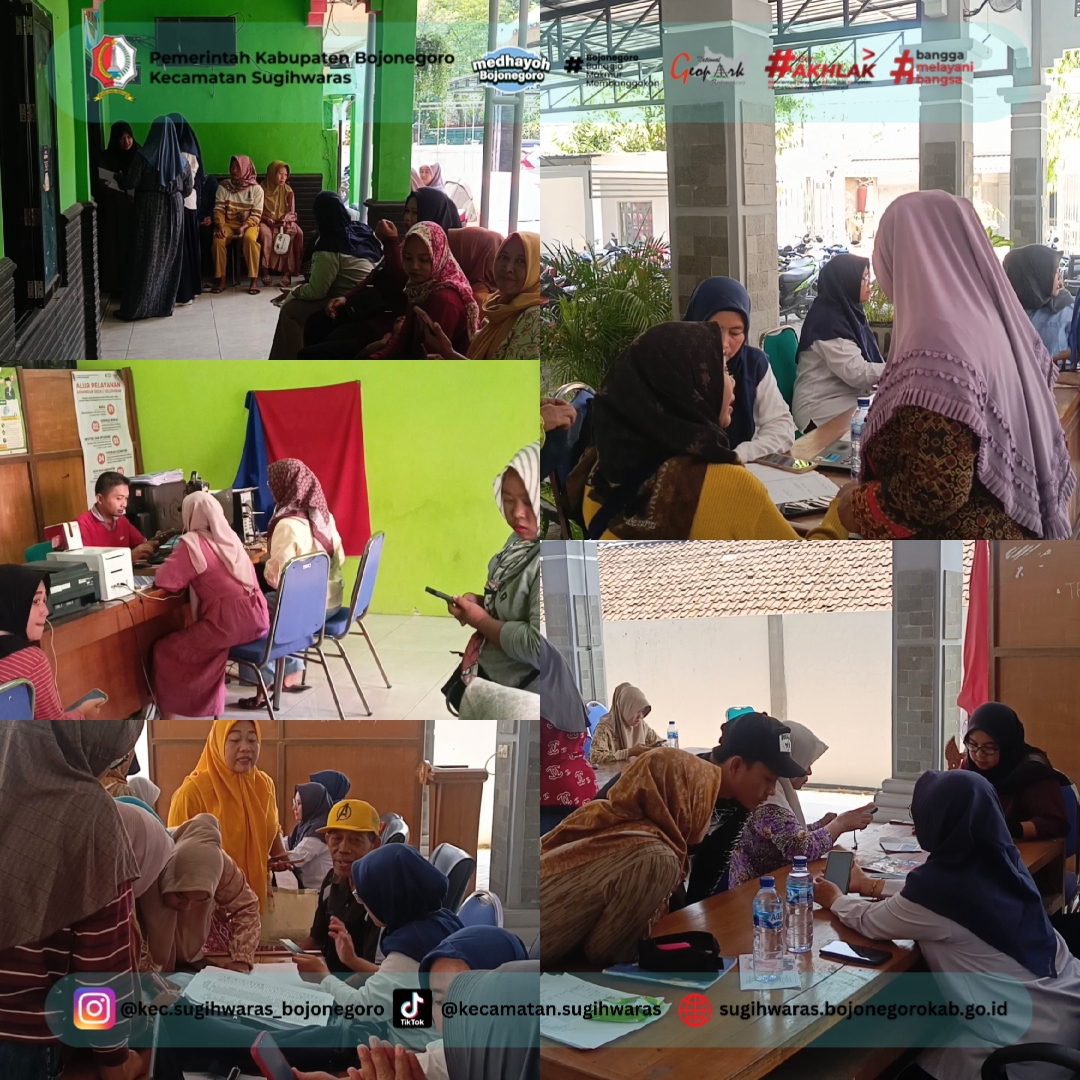 Kecamatan Sugihwaras Percepat Digitalisasi Bansos di Desa Bulu
