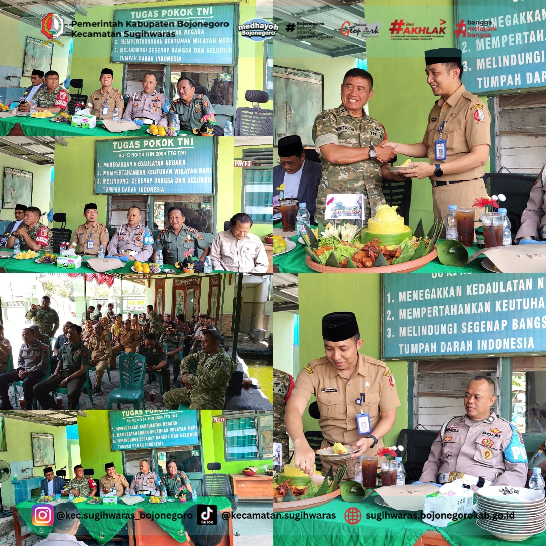 Tasyakuran HUT ke-81 TNI di Sugihwaras Perkuat Sinergi Lintas Sektor