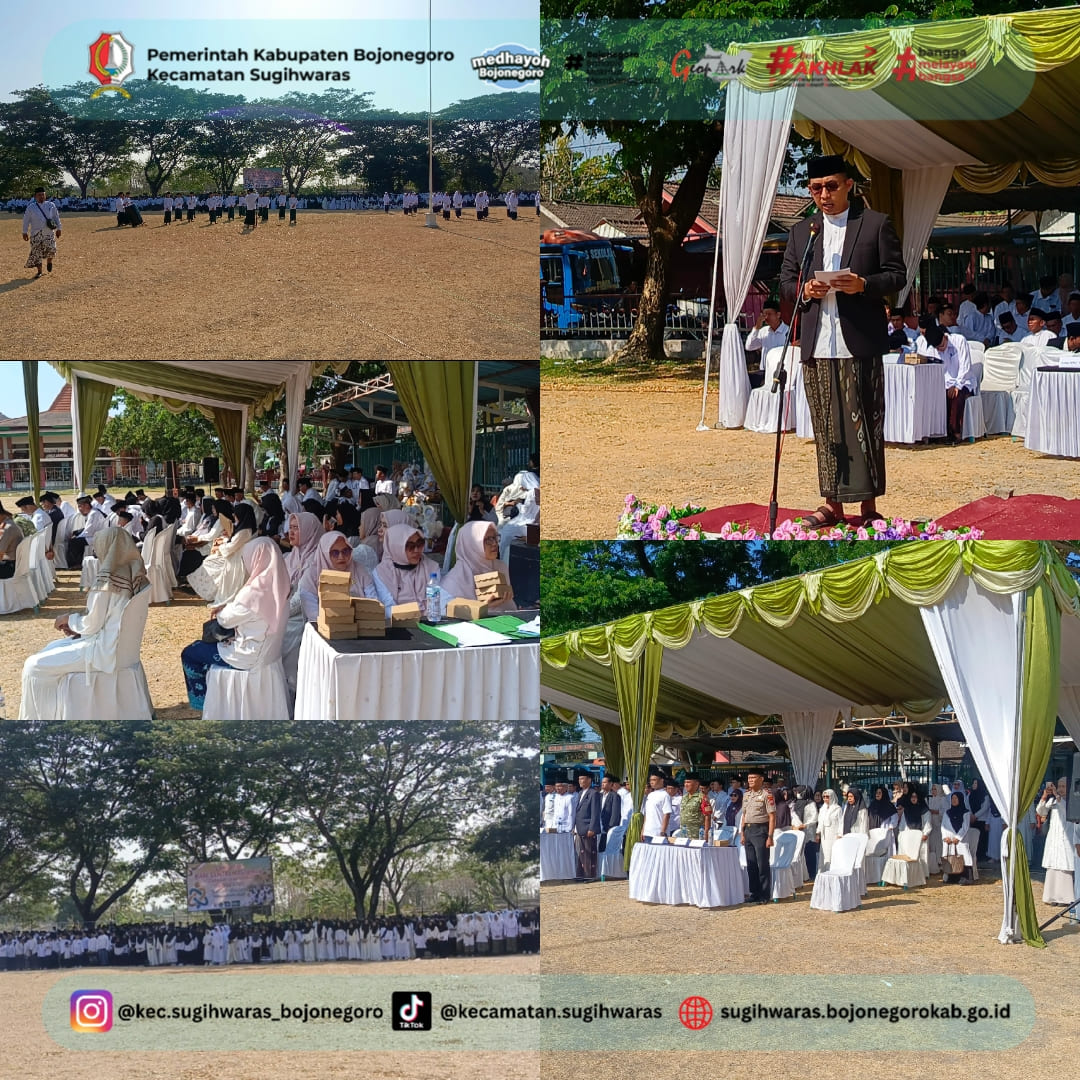 Kecamatan Sugihwaras Gelar Upacara peringatan Hari Santri